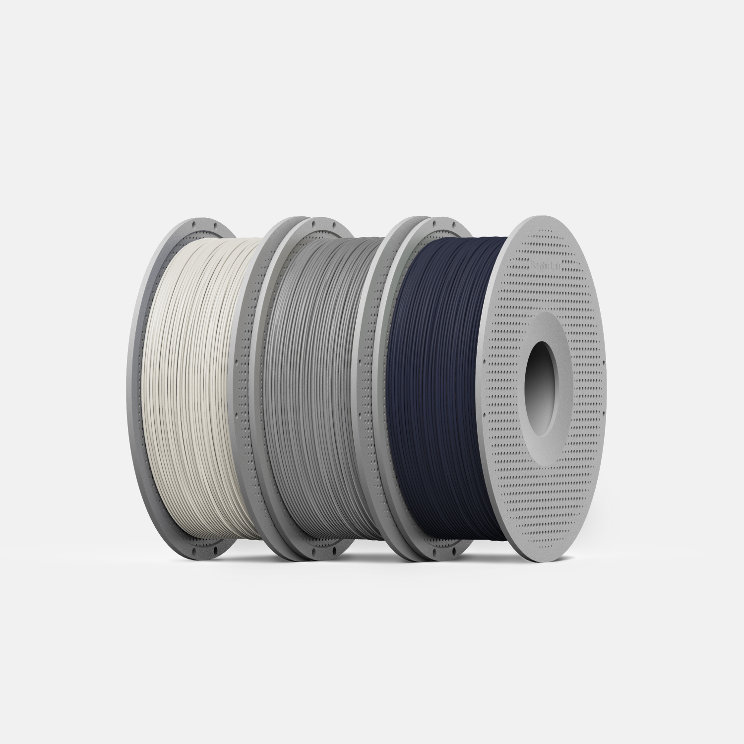 Filament spool selection supplied as a material range illustration