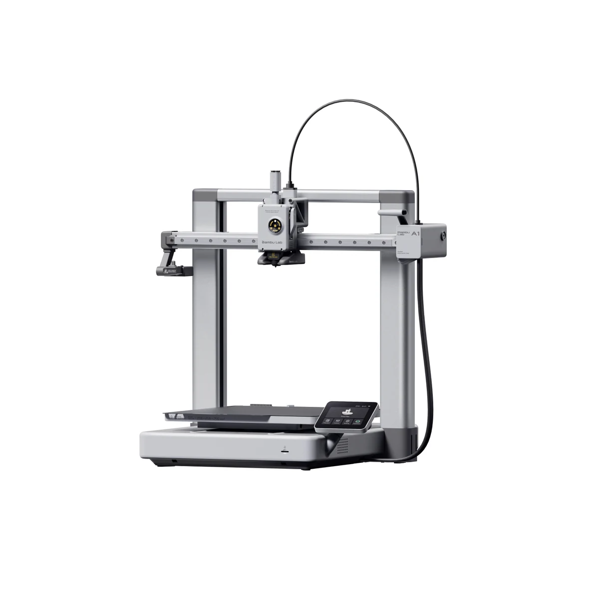 Bambu Lab A1 standalone printer, three-quarter view